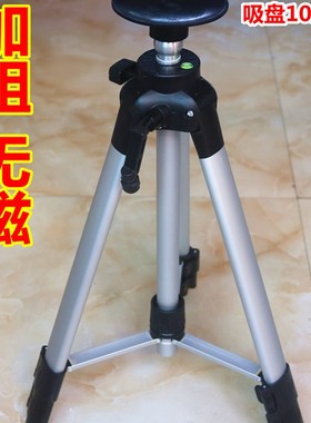 极速专业风水罗盘支架罗经杖三脚架带水平无磁黄铜多功能大吸盘包