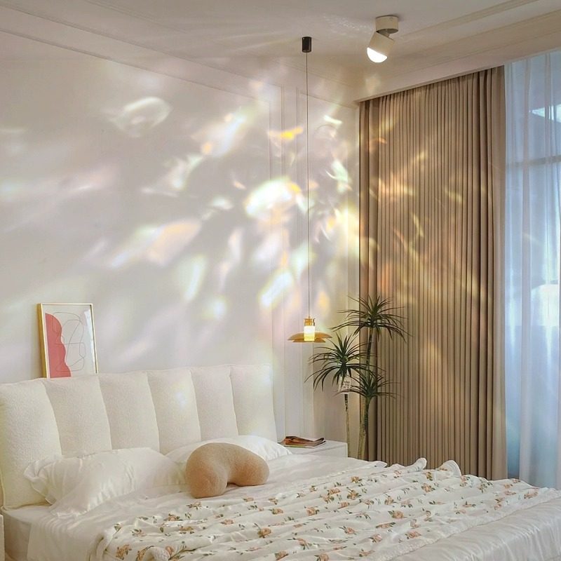 网红水波纹氛围射灯可调角度壁灯玄关过道灯led明装投影洗墙台灯,淘宝优惠券,粉丝福利购,淘宝优惠卷