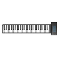 Hand Rolls Electronic Piano Professional 88 Keyboard Folding Portable Beginners Starter Home Children 61 Key Schools