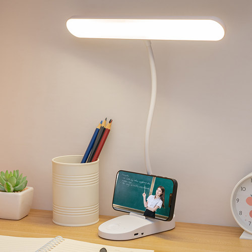 挂墙可充电式小台灯护眼大学生卧室床头阅读宿舍夹子夹式学习专用 - 图2