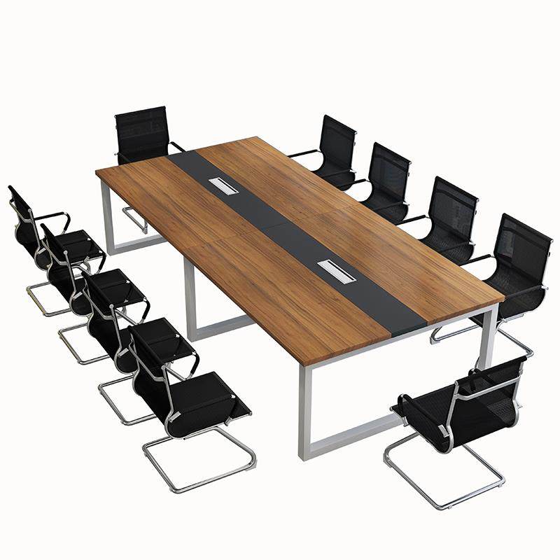 会议室会议桌办公桌洽谈长桌简约现代小型桌子长条桌长方形工作台