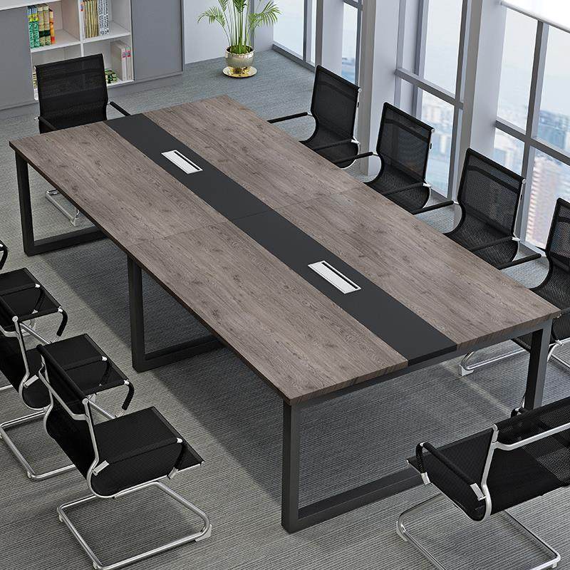 会议室会议桌办公桌洽谈长桌简约现代小型桌子长条桌长方形工作台