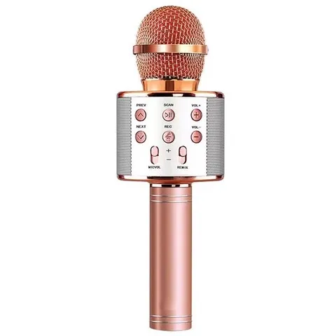Mobile phone microphone KTV audio integrated home live broadcast wireless ws-858 children's national karaoke microphone Bluetooth