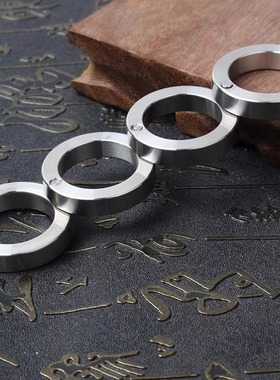 户外不锈钢指虎防身指环