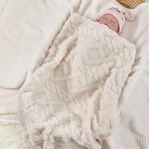 Pure color simple velvet babyblanket swaddle blanket summer summers