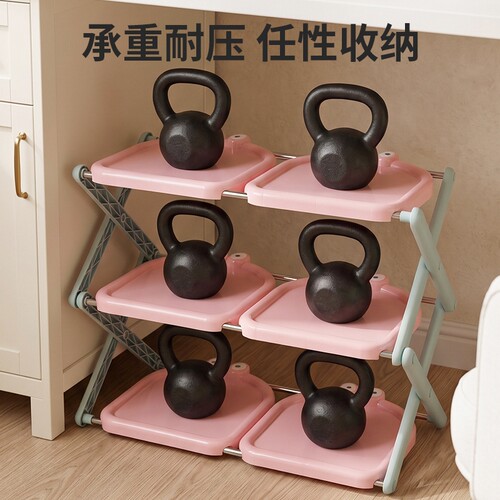 宿舍鞋架简易家用门口小鞋柜新款多层折叠鞋架子鞋子收纳神器阳台 - 图3