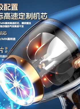 造型师推荐】大风力发廊吹风机