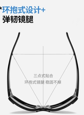外卖骑手骑行眼镜男户外骑车防风沙防晒墨镜防紫外线电动车护目镜