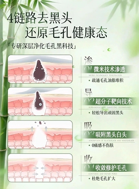 清洁专家｜温和去黑头鼻贴第一名