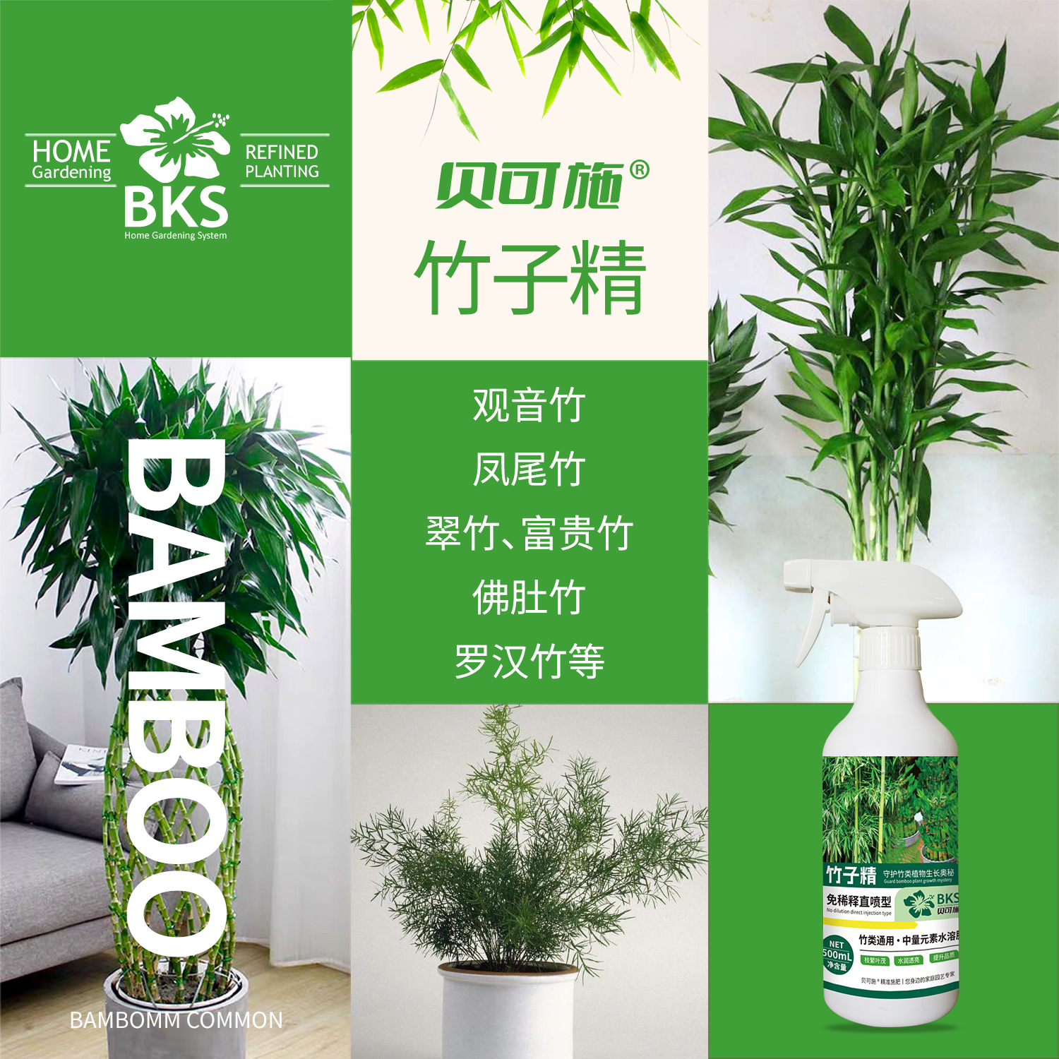 竹子专用营养液急救叶子发黄干尖干叶烂根促生长绿植家用复合肥料 - 图3