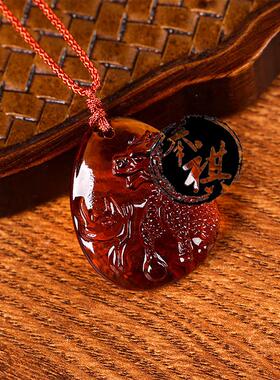 2025蛇年宋韶光吉祥物属猪[头角峥嵘]吊坠摆件宋绍光招财琉璃装饰