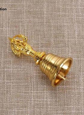 金刚铃杵五股铜制铃铛声音清脆回音长久迷你手摇小铃铛工艺摆放