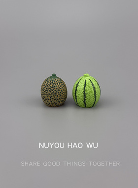 桌面装饰仿真水果摆件迷你治愈系