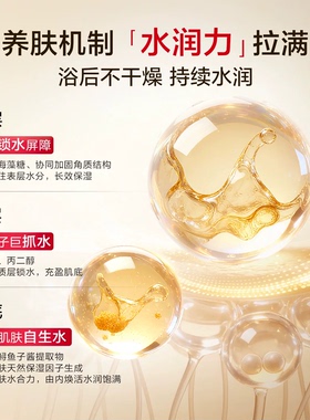 鱼子酱沐浴露滋润清洁香氛养肤