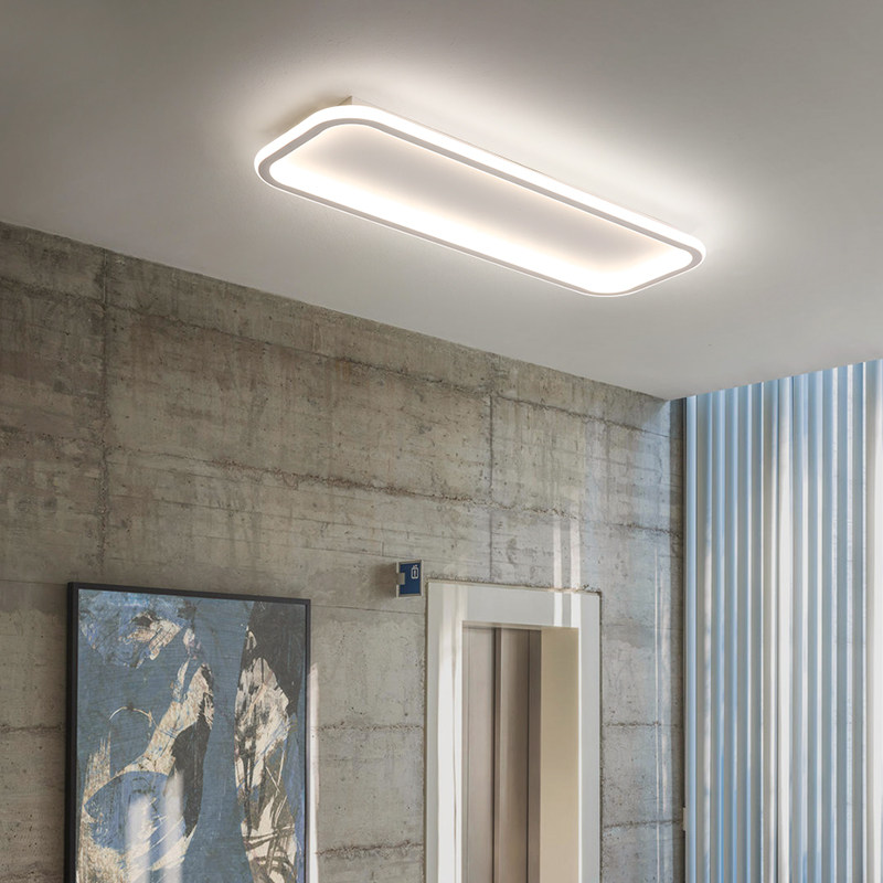 过道灯走廊吸顶灯简约现代衣帽间阳台灯LED长条卧室入户玄关灯具,淘宝优惠券,粉丝福利购,淘宝优惠卷