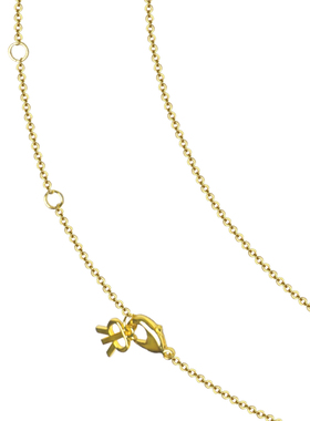 rosemate繁花锆石新款锁骨链