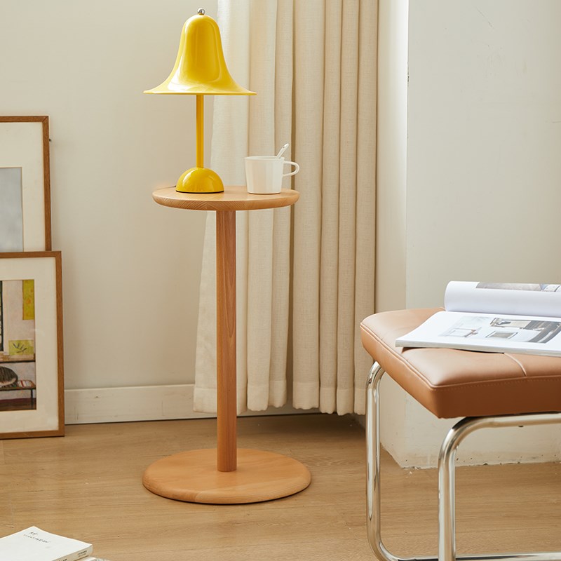 实木沙发边几家用客厅小型茶几阳台边柜小桌子角几床头迷你置物架 - 图2