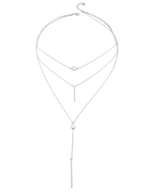 Clavicle Chain Short Necklace Pendant Sweater Chain