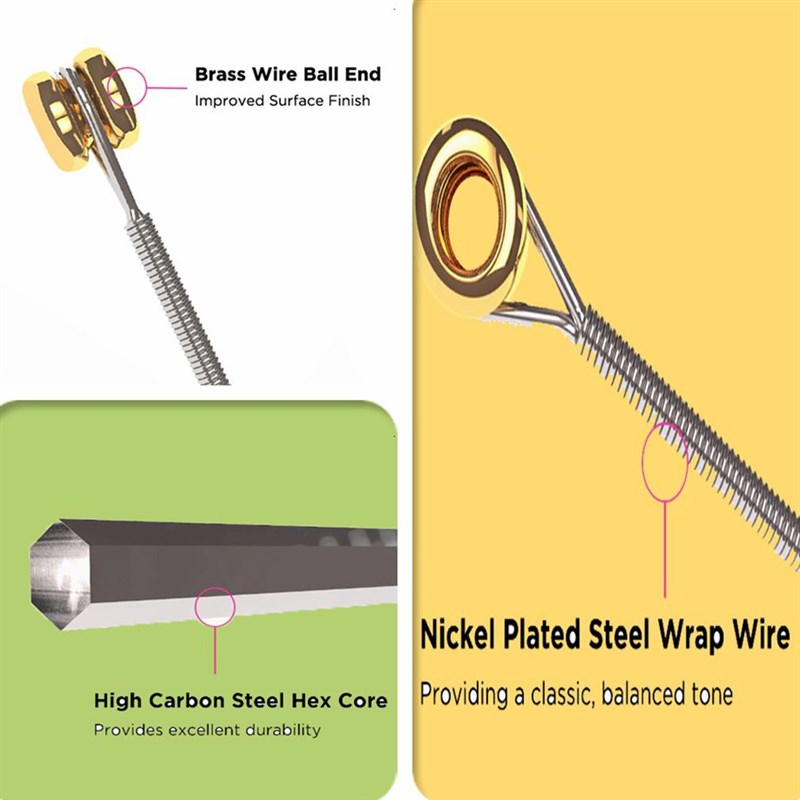 Ernie Ball Electric Guitar Strings Play Real Heavy Metal Roc - 图1