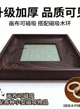空气凤梨磁吸款相框中古置物装饰画背景装饰客厅摆件挂摆两用ins