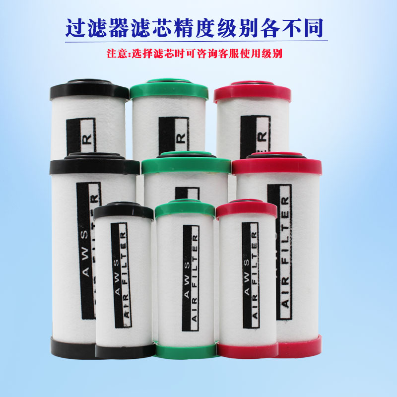 极速压缩空气精密过滤器滤芯QPS015/0F24/035空压机油水分离器AWS - 图2