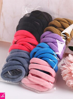 新品Hair Tie ring Simple Head rope Rubber band ElastXic head