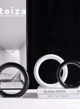 Oteiza简约现代创意个性雕塑摆件样板间酒店家庭客厅家居软装饰品