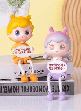 励志学习摆件学生礼物创意生日礼品可爱情侣娃娃家居客厅书房装饰