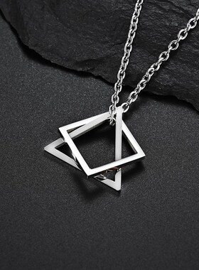 极速s Steel Modern Trendy GeomAetric Stacking Streetwear Nec