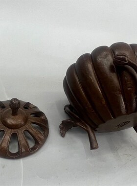 极速复古风格简约南瓜熏香炉y小香炉家居香具功夫茶道茶艺摆件塔