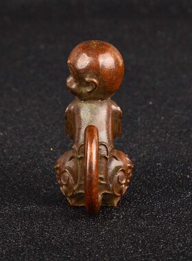 新品灵猴献瑞古i玩茶宠茶道茶艺桌面装饰观赏摆件家居饰品仿古摆