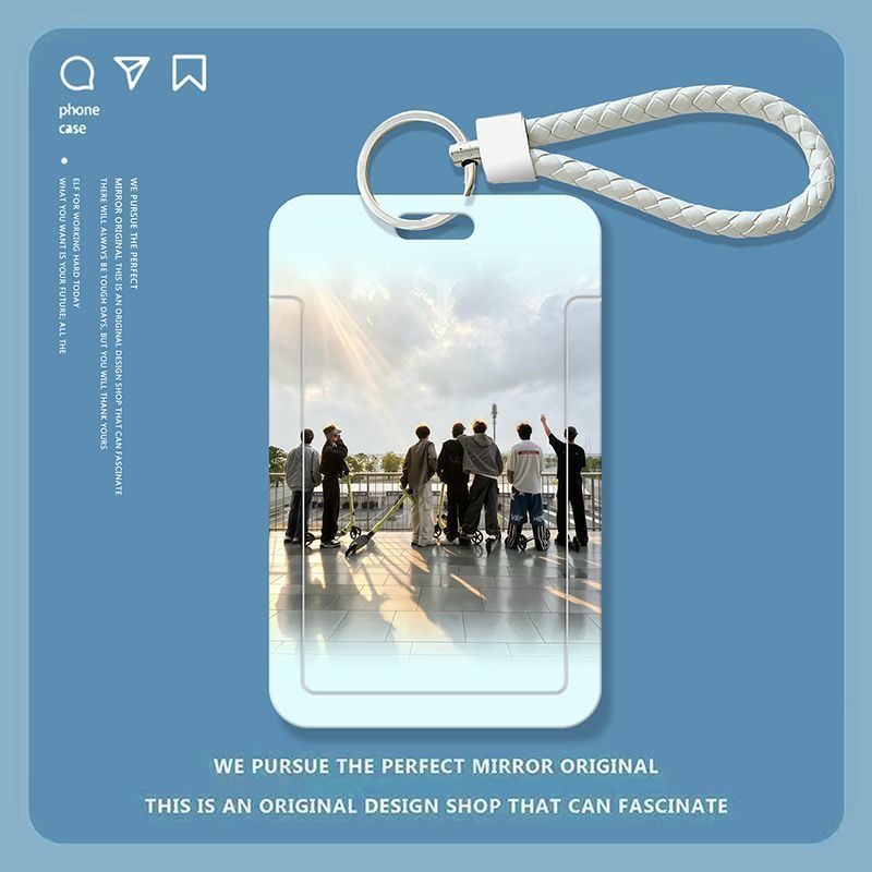Times Youth League peripheral student slide card set meal card bus card ID card protective cover access control campus card