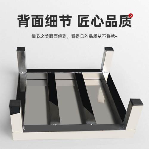 底架置物架不锈钢架子落地托架可定承重支撑正方形垫高底座支架G^ - 图2