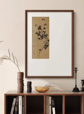 燕衔春禧 法式中国风客厅装饰画新中式玄关卧室书房茶室禅意挂画