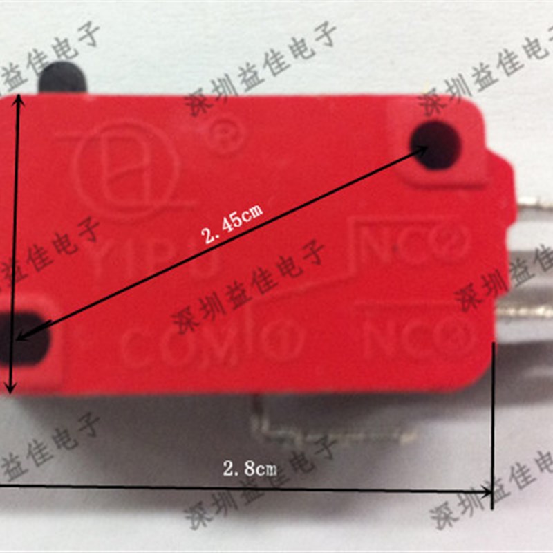 010-0/v-15-1c25微动开关银点行程开关触点开关脚踏开关 - 图0