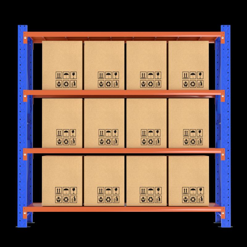 特色货架 四层货架 中型货架 厨房置物架 仓库货架 工厂置物架 - 图1
