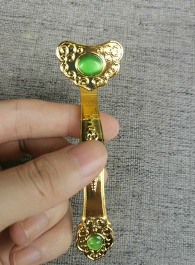 速发道用品 合金玉如意 家品 摆件用庭 玉如意摆饰事事如意