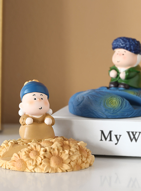 速发大艺术家小摆件间厅房客支公室宿舍桌面懒人办架平板支架