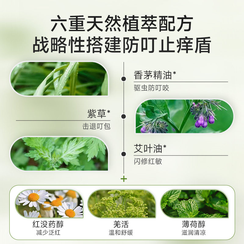 因爱止痒露婴儿宝宝专用儿童紫草膏蚊虫叮咬快速止痒消驱蚊青草膏