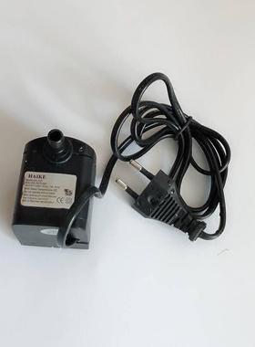 静音潜水泵盆景配件微型假山流水喷泉小摆件水族箱抽水泵循环水帮