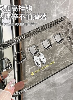 速发挂架免钉挂钩玄关收纳入户门装饰置物架免壁粘钩衣帽钩墙打孔