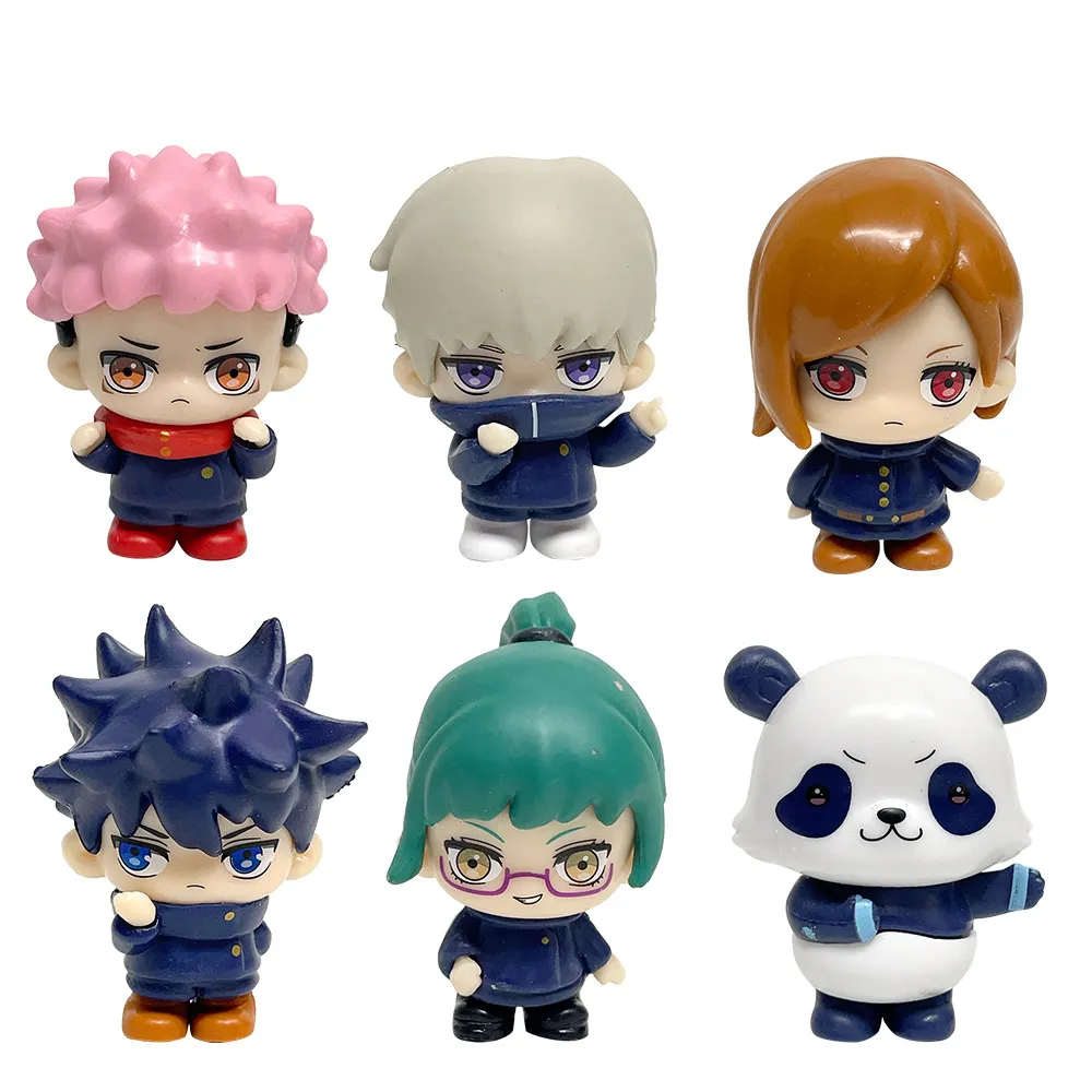 咒术回战盲盒手办第二季日常q版手办公仔五条悟周边桌面摆件礼物 - 图2