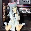 2D Beauty Cute Gancheng Cat Cat Girl Sitting Posture Trendy Computer Case Desktop Ornament Boxed Figure