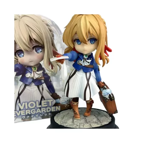 萌系Q版薇尔莉特手办永恒的花园动漫周边二次元机箱潮玩桌面摆件 - 图3