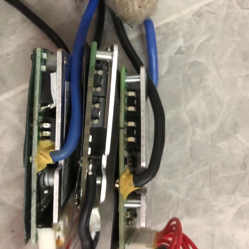 拆机百维 48V13串 15A 三元锂同口 电动车锂电池组 保护板带排线 - 图0