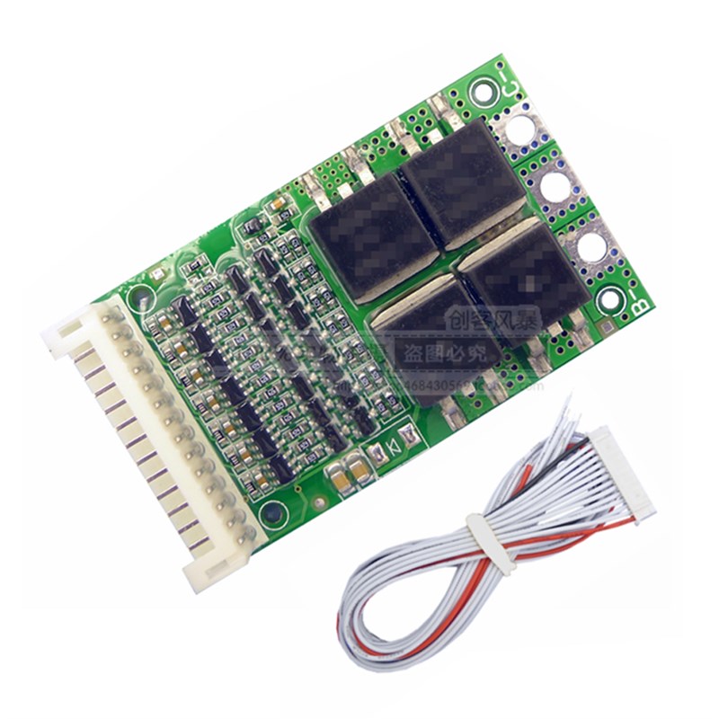 6/7/8/9/10/12/13串磷酸铁锂电池保护板25A同口分口通用24V36V48V - 图1