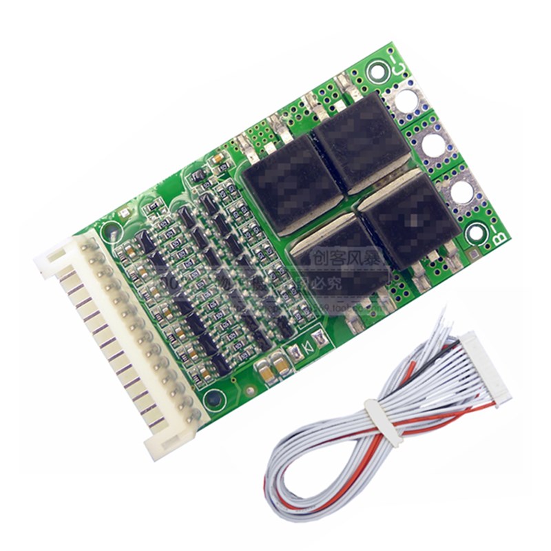 6/7/8/9/10/12/13串磷酸铁锂电池保护板25A同口分口通用24V36V48V - 图0