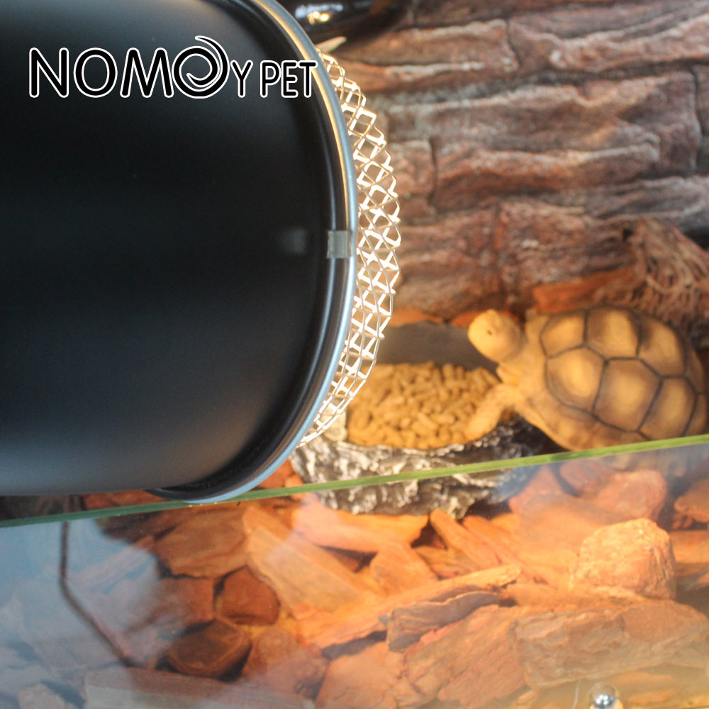 NOMOYPET诺摩爬虫8.5寸灯罩水族鱼缸加热灯座爬宠箱陆龟晒台灯具,淘宝优惠券,粉丝福利购,淘宝优惠卷