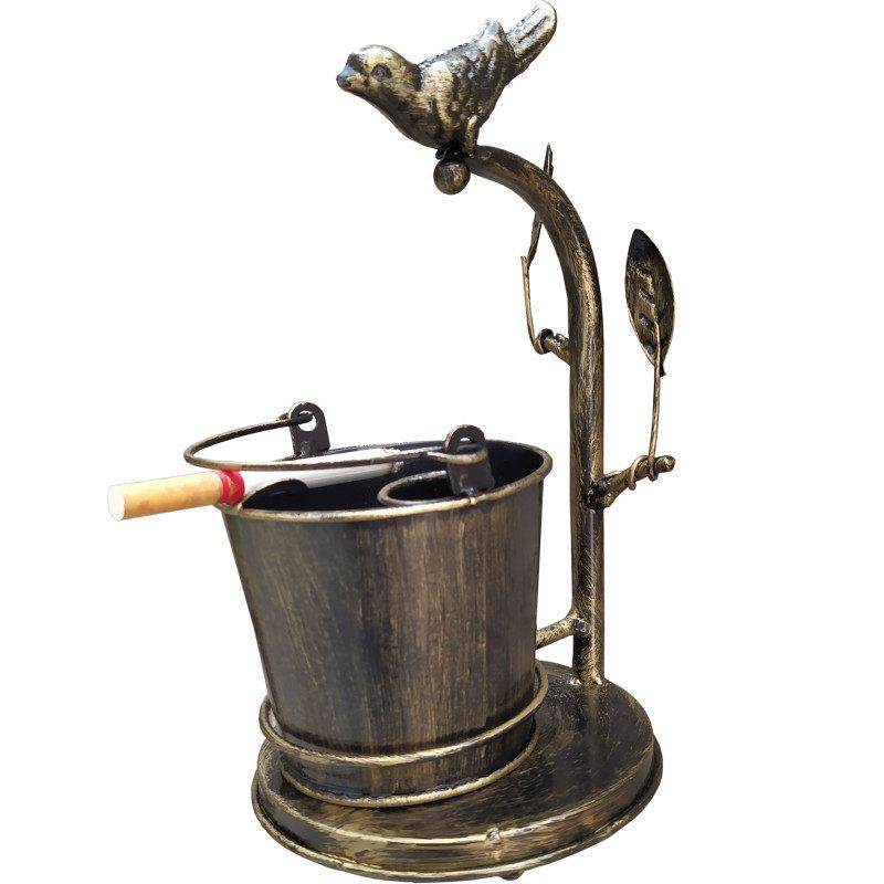 欧式创意免钉墙上壁挂式复古烟灰缸户外室外灭烟桶灭烟区标示牌,淘宝优惠券,粉丝福利购,淘宝优惠卷