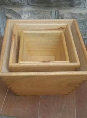 香樟木米斗招财升老式摆件四方斗中式彷古日进斗金实木质升子结婚